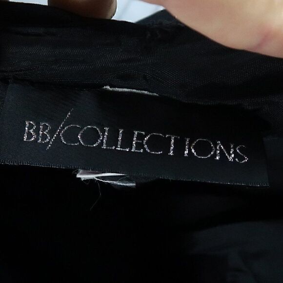 BB COLLECTIONS LONG SLEEVE VELVET SHEER TOP WIDE LEG JUMPSUIT OPEN BACK SIZE S - Picture 2 of 8